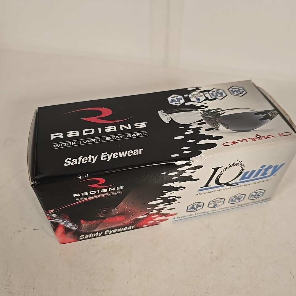 RADIANS IQUITY™ ANTI-FOG SAFETY GLASSES -‎ SMOKE LENS